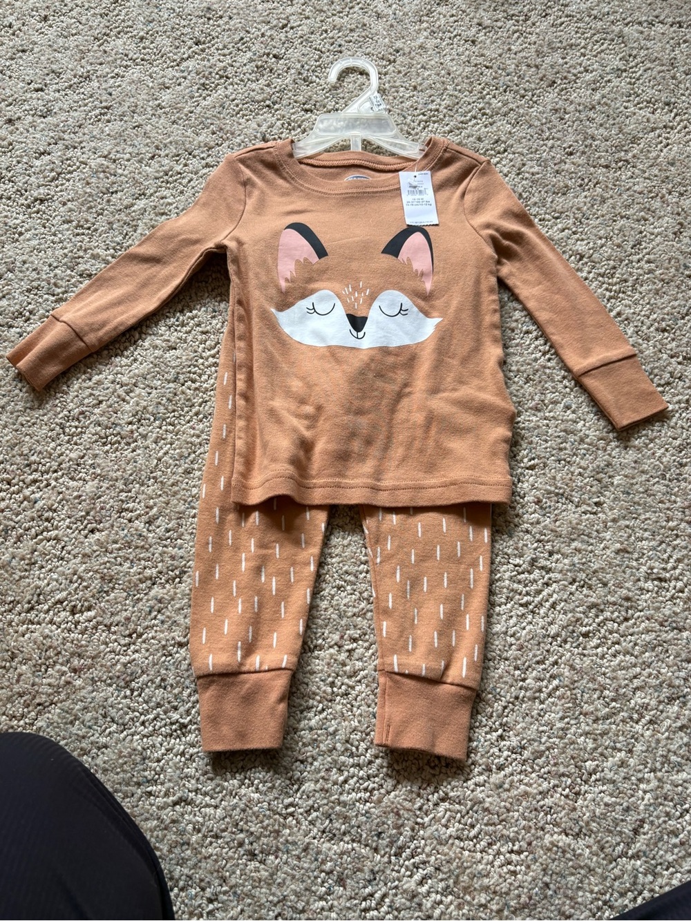 💥Buy 2 Get 1 Free💥 Old Navy Rust Fox Thermal Pajama Set for Kids